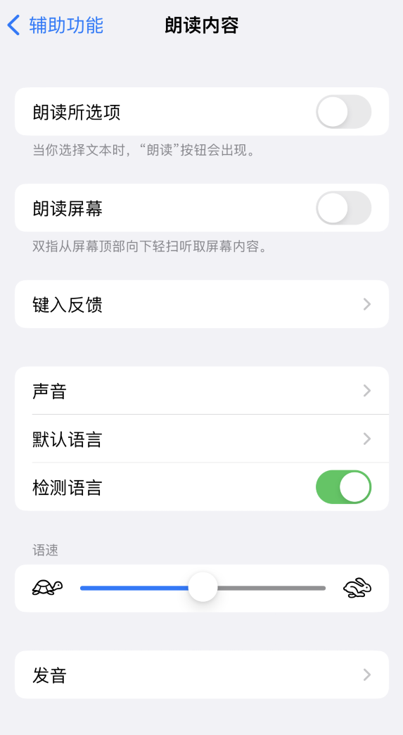 师宗苹果服务网点分享iOS 16 小技巧：让 iPhone 朗读屏幕上的内容或所选择的文本 