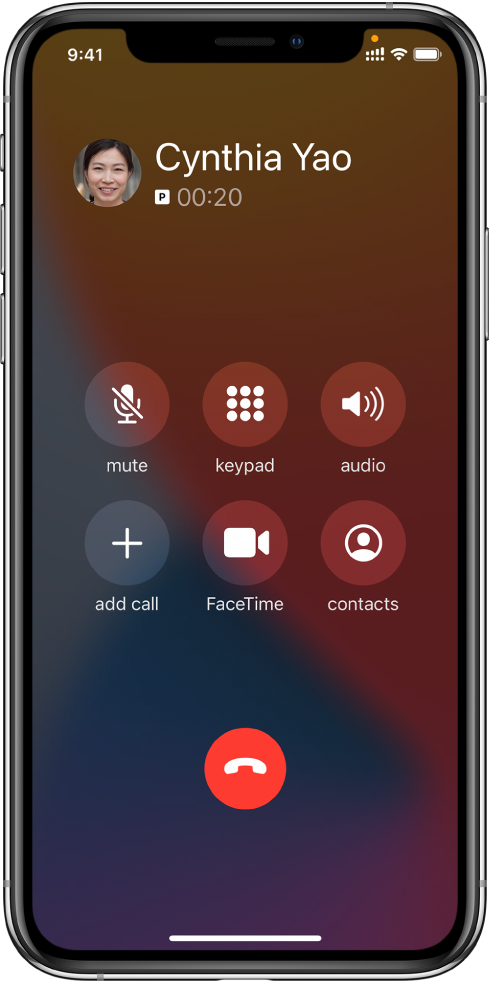 师宗苹果手机维修分享iPhone 在通话过程中如何接听第二通电话 